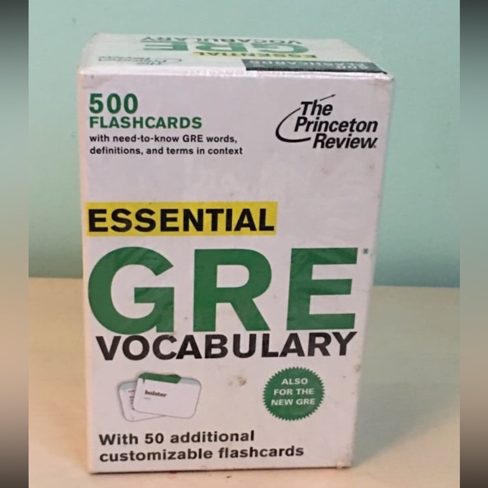 NIP Essential GRE Vocabulary Flashcards